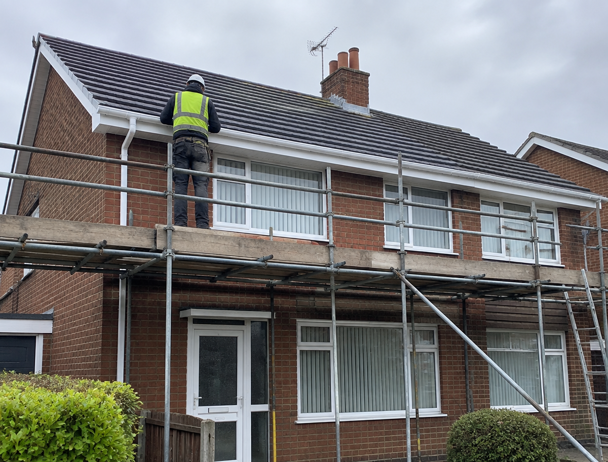 Fascias and soffits in Burntwood
