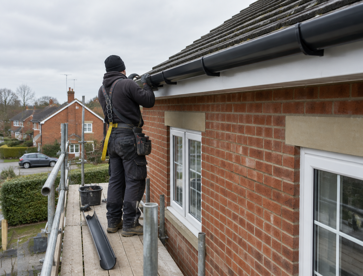Guttering in Cheslyn Hay
