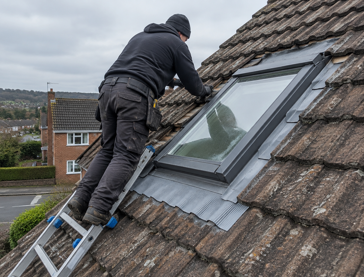 Skylight roof repair in Great Wyrley
