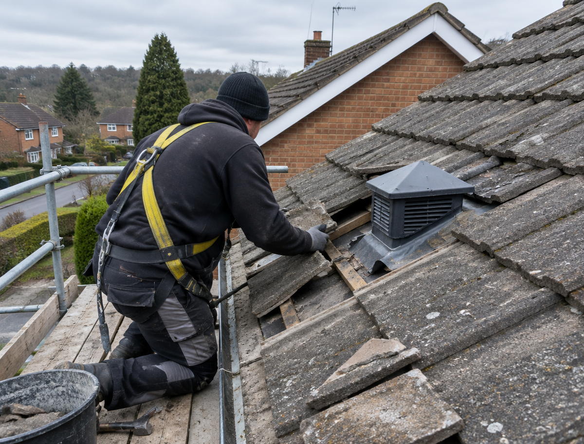 Roof repair in Norton Canes